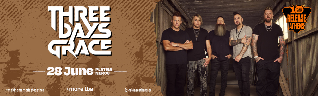 Release Athens 2026 / Three Days Grace