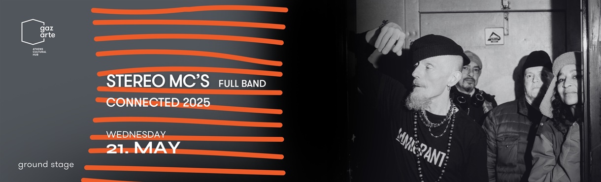 STEREO MC'S FULL BAND live in ATHENS