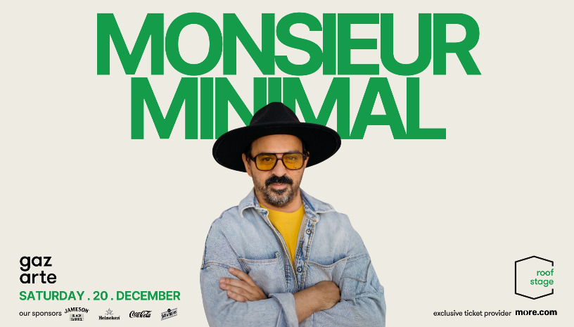 MONSIEUR MINIMAL  live in Athens