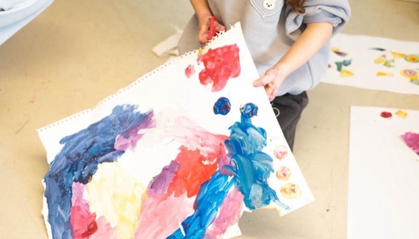 Εργαστήριο: Όταν τα χρώματα χορεύουν! -90 λεπτά