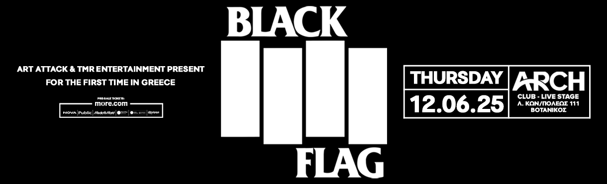 BLACK FLAG LIVE IN ATHENS