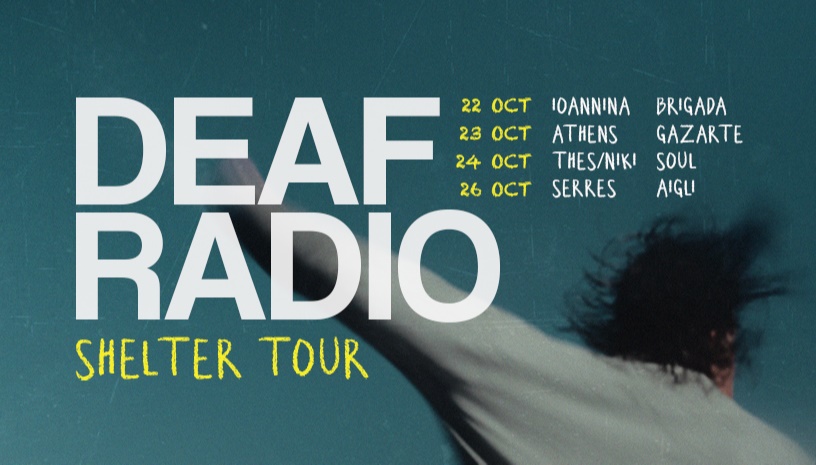 Deaf Radio "Shelter" Greek Tour 2026