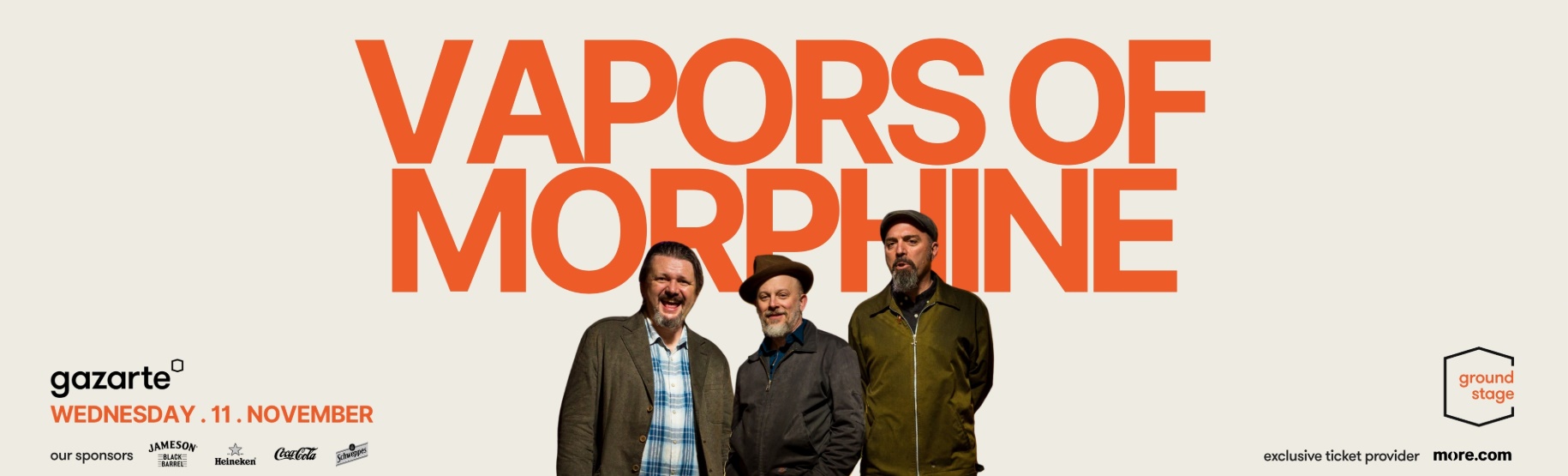 VAPORS OF MORPHINE live in Athens