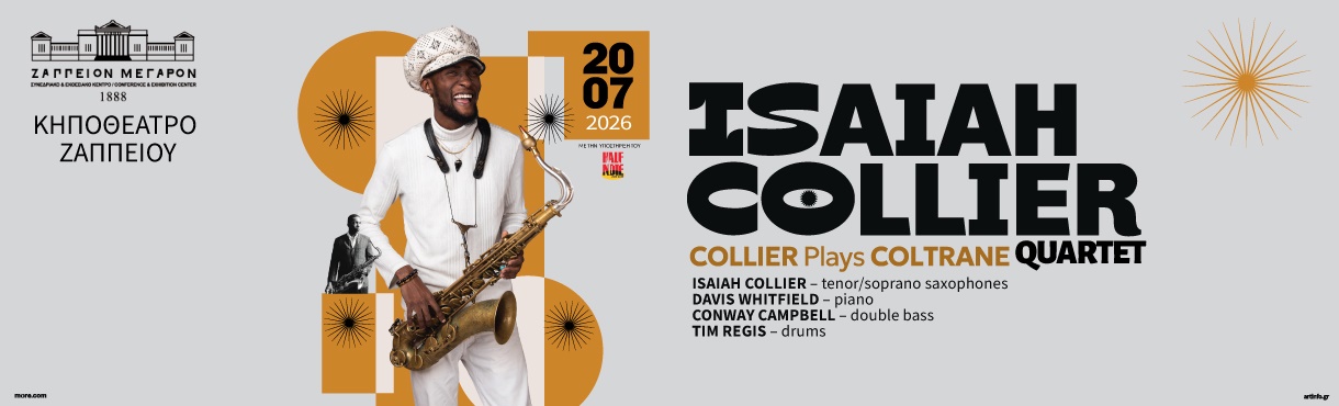 ISAIAH COLLIER QUARTET  "COLLIER Plays COLTRANE"  