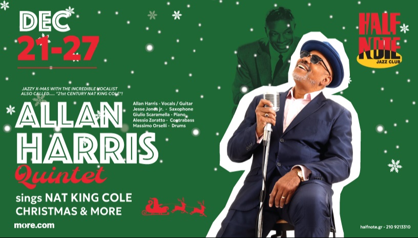 ALLAN HARRIS QUINTET  sings NAT KING COLE CHRISTMAS & MORE 