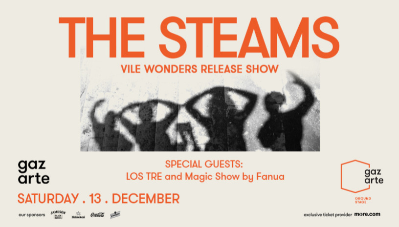 THE STEAMS: VILE WONDERS release show