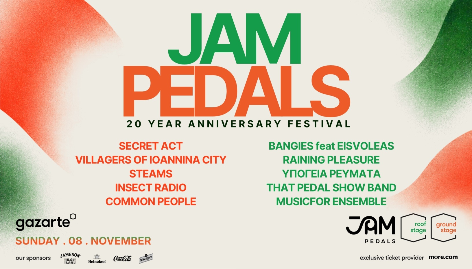 JAM PEDALS - 20YEARS ANNIVERSARY FESTIVAL