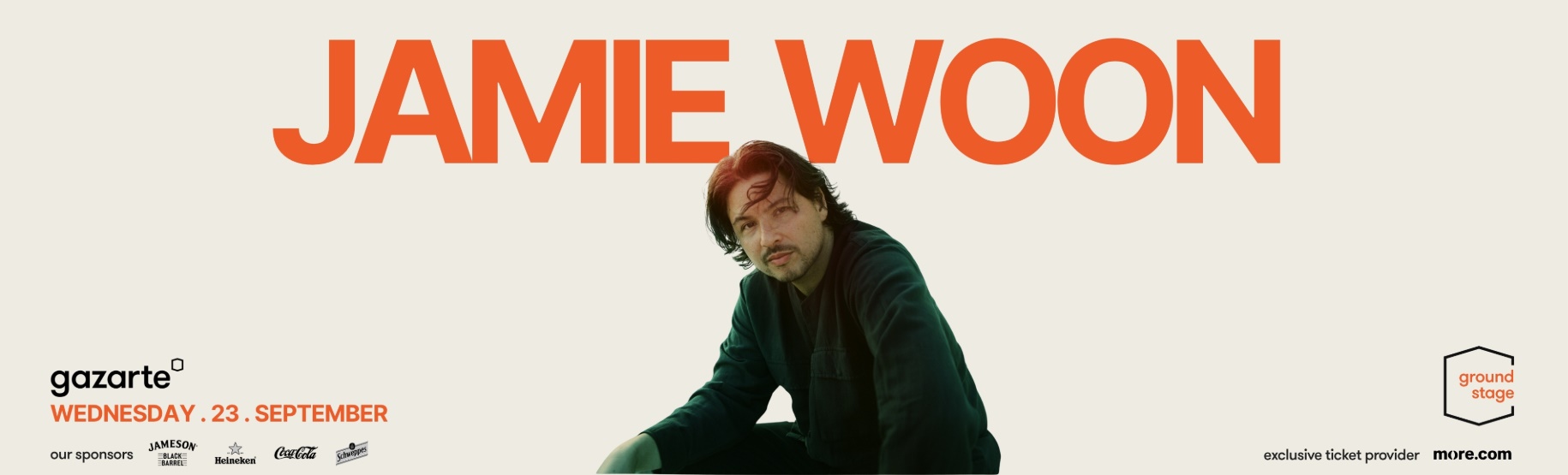 JAMIE WOON live in Athens