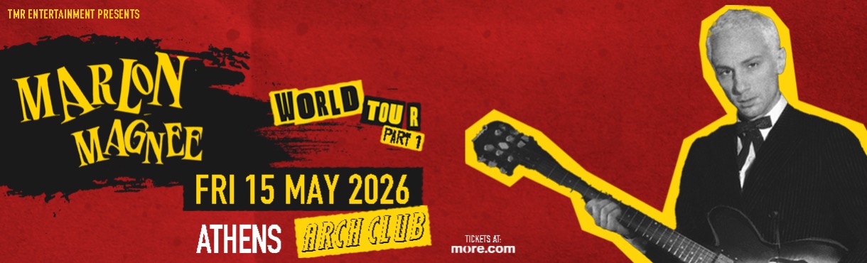 MARLON MAGNÉE (LA FEMME) LIVE IN ATHENS