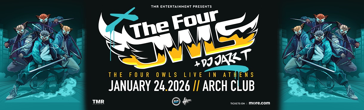 THE FOUR OWLS (UK) LIVE IN ATHENS