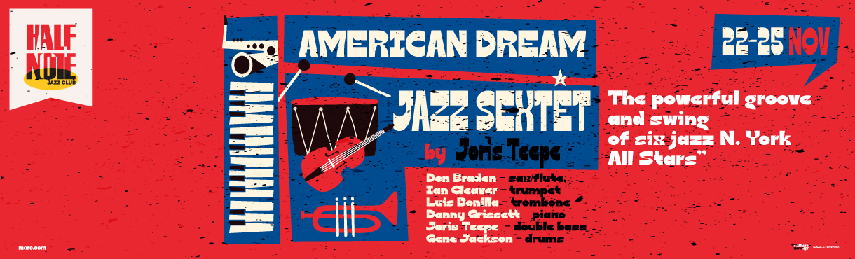 AMERICAN DREAM JAZZ SEXTET by Joris Teepe