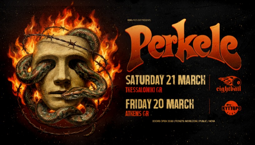 PERKELE [swe] live in Greece!