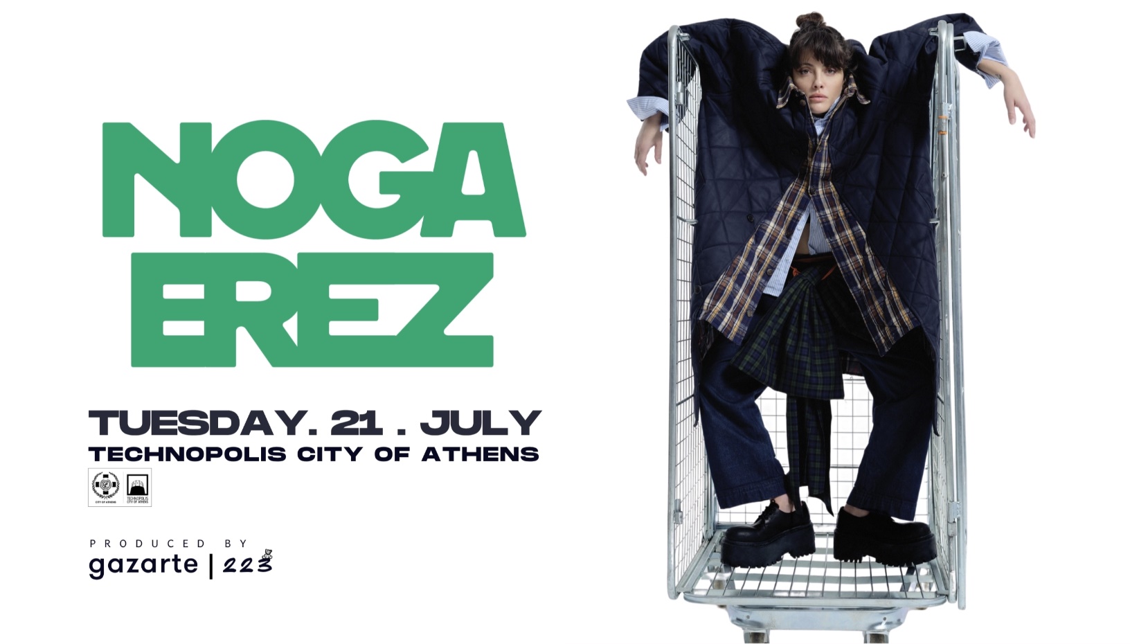 NOGA EREZ live in Technopolis Athens