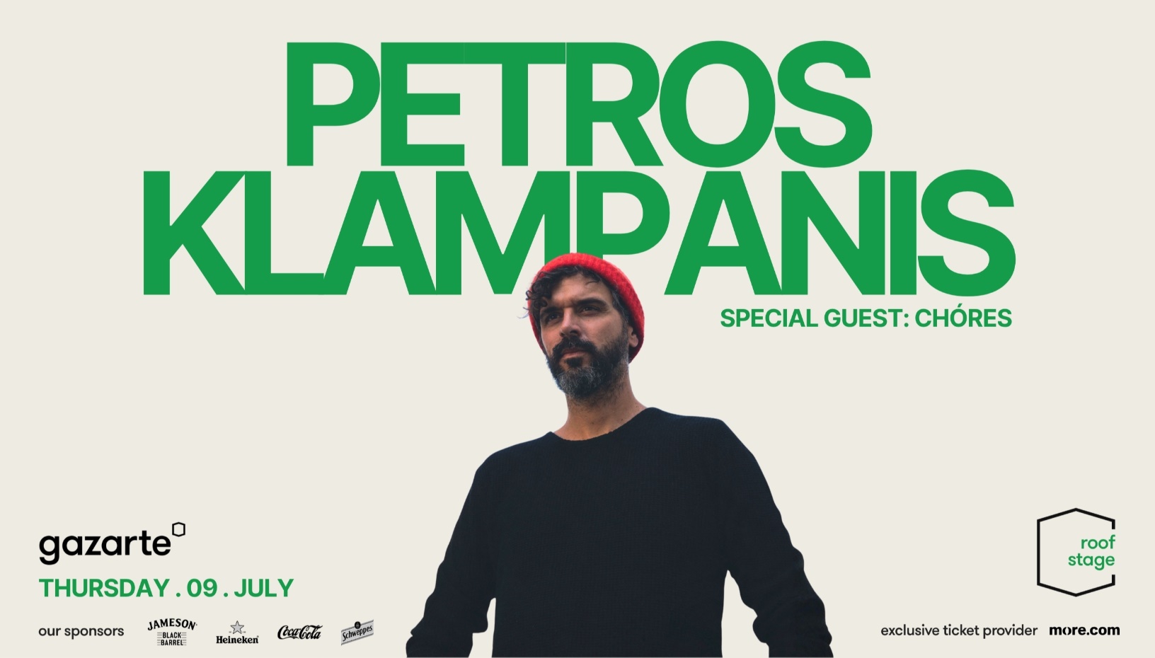 PETROS KLAMPANIS live on the roof