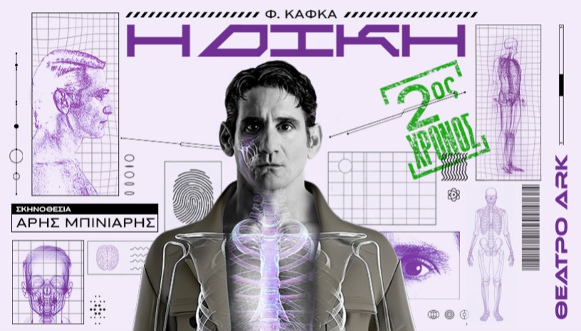 Η Δίκη σε σκηνοθεσια Αρη Μπινιάρη 2ος χρόνος