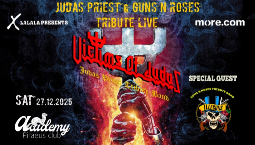 VICTIMS OF JUDAS @ PIRAEUS CLUB ACADEMY