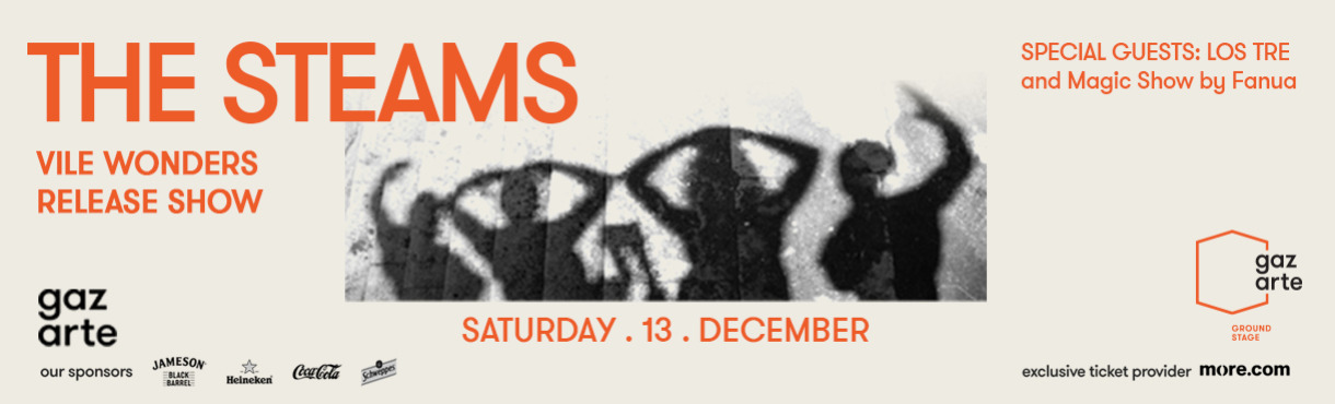 THE STEAMS: VILE WONDERS release show