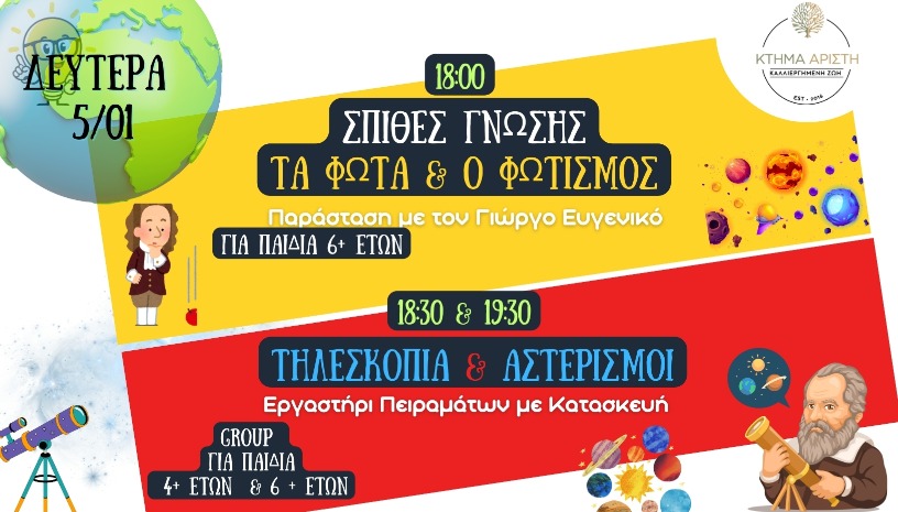 ΣΠΙΘΕΣ ΓΝΩΣΗΣ * ΤΑ ΦΩΤΑ ΚΑΙ Ο ΦΩΤΙΣΜΟΣ